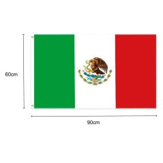 Bandera de México 60x90cm