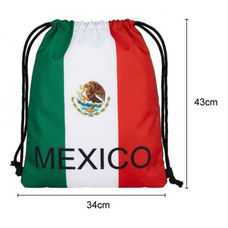 Mochila tipo saco 34x43cm
