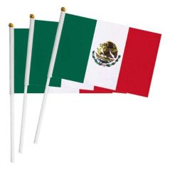 Bandera con palo 30x45cm
