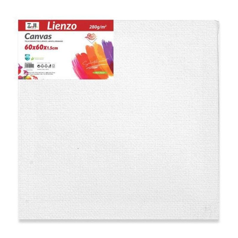 Lienzo para pintar 60x60cm