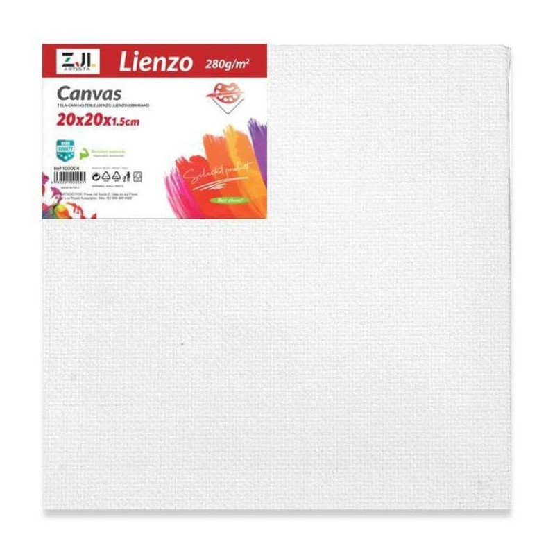 Lienzo para pintar 20x20cm Lienzo para pintar 20x20cm