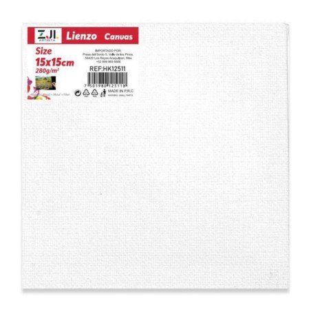 Lienzo para pintar 15x15cm