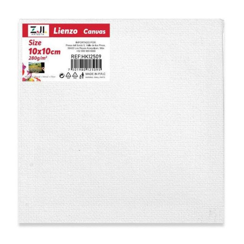 Lienzo para pintar 10x10cm