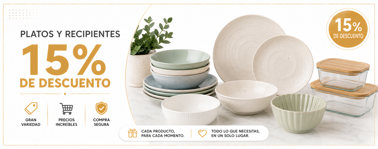 Platos y recipientes