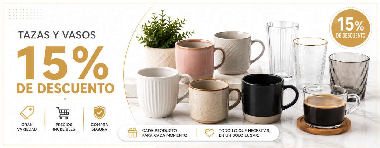 Tazas y vasos