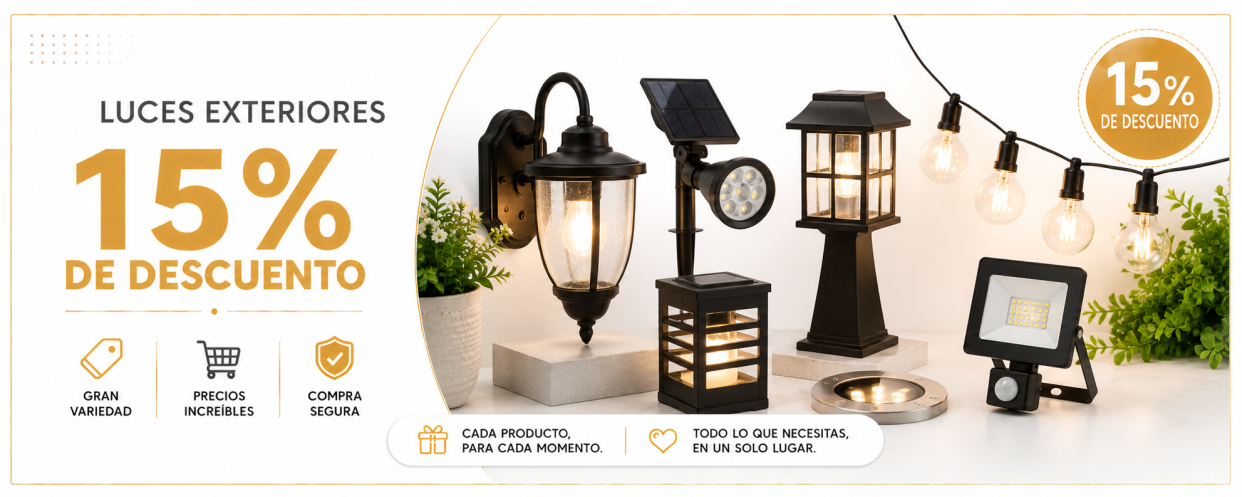 Luces exteriores