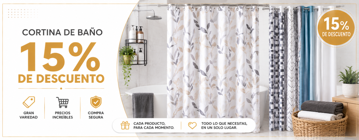 Cortina de baño