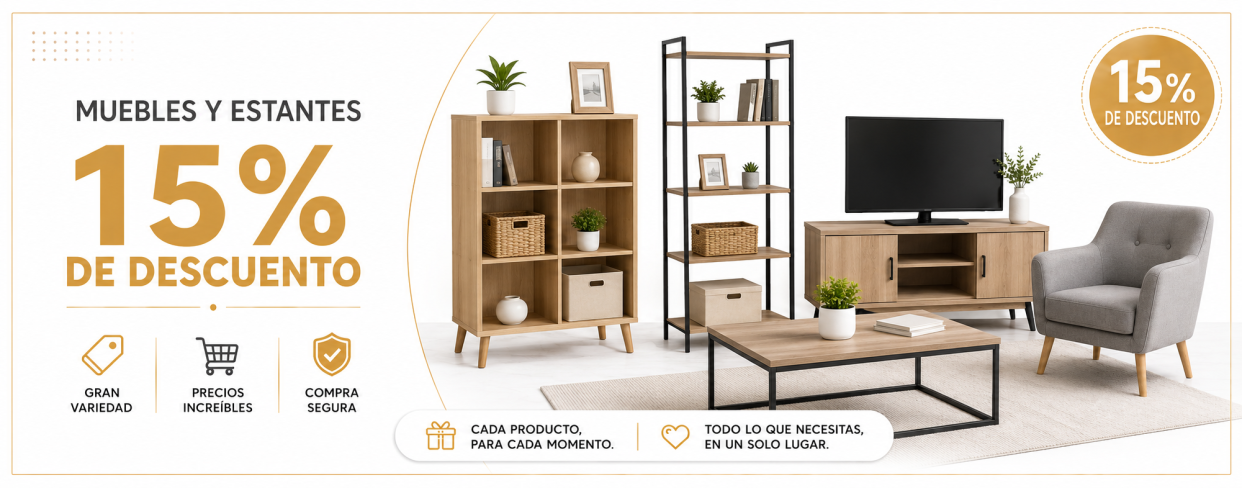 Muebles y estantes