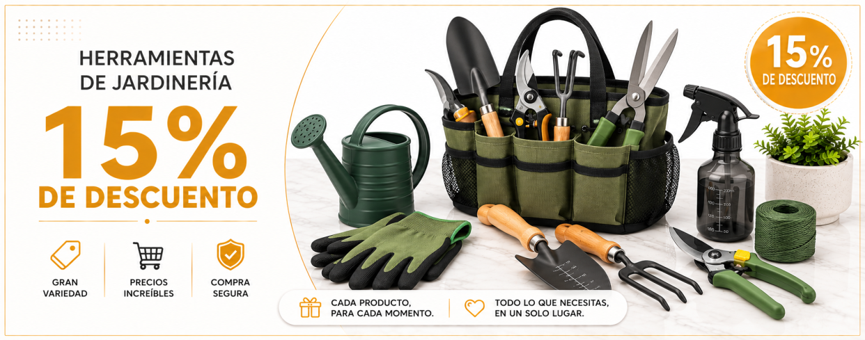 Herramientas de jardinería