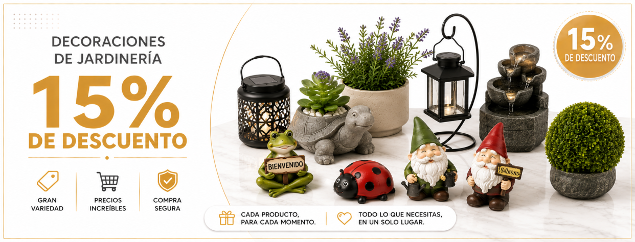 Decoraciones de jardinería