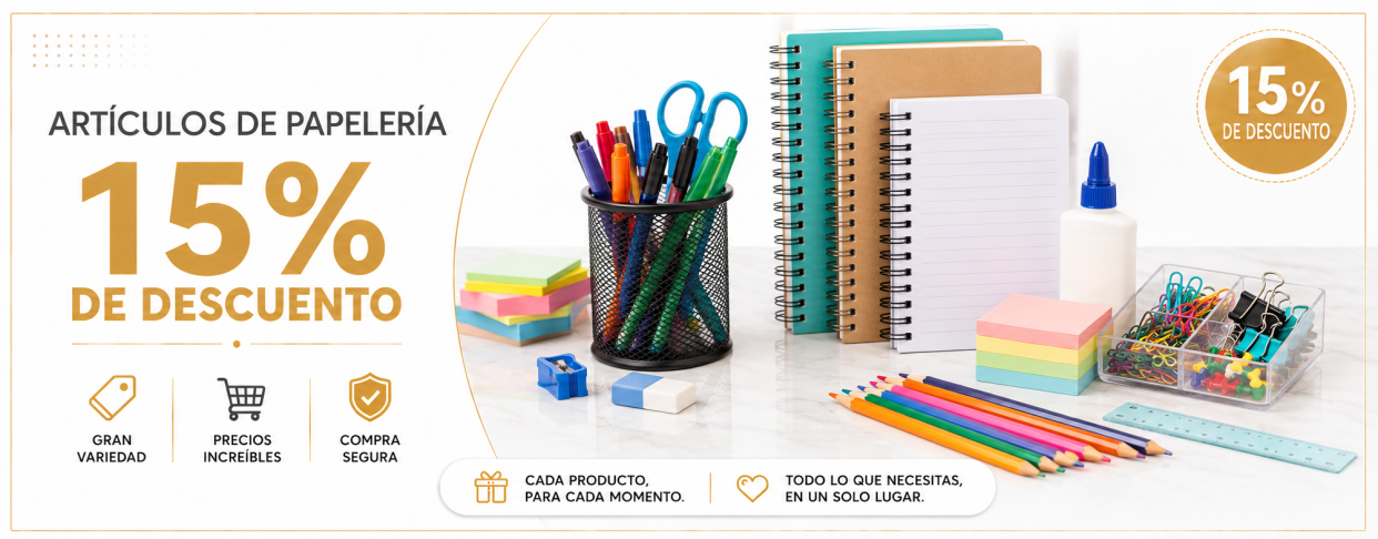 Artículos de papelería